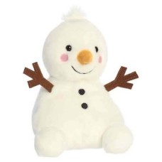 Palm Pals Plush Collectible - Snowman Twig Palm Pals Plush Collectible - Snowman Twig
